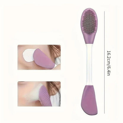 Silicone Facial Cleanser Brush (1 PCS) – Soft Face Cleaning & Exfoliating Brush | Deep Pore Cleansing Tool