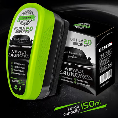 GlassFix™ Car Oil Film Cleaning Brush Wind Screen Cleaner for Car Care